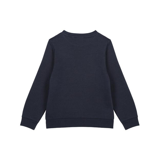 Navy - Slazenger - Fleece Crew Sweater Junior Boys