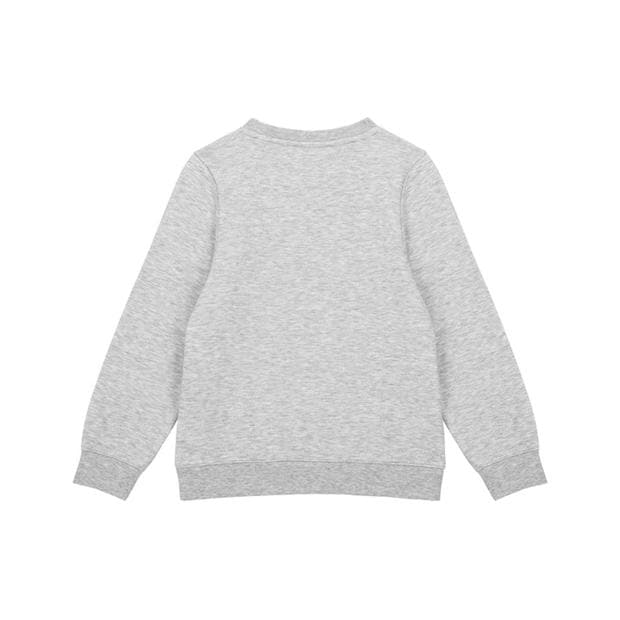 Grey Marl - Slazenger - Fleece Crew Sweater Junior Boys