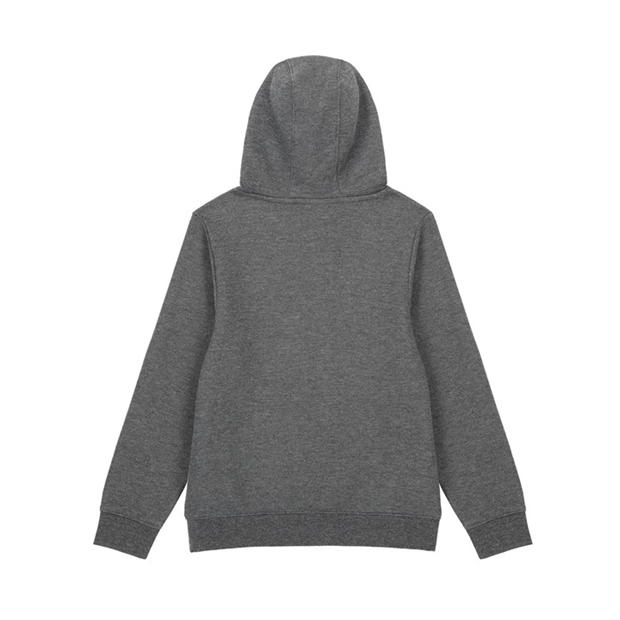 Charcoal Marl - Slazenger - Fleece Hoodie Junior