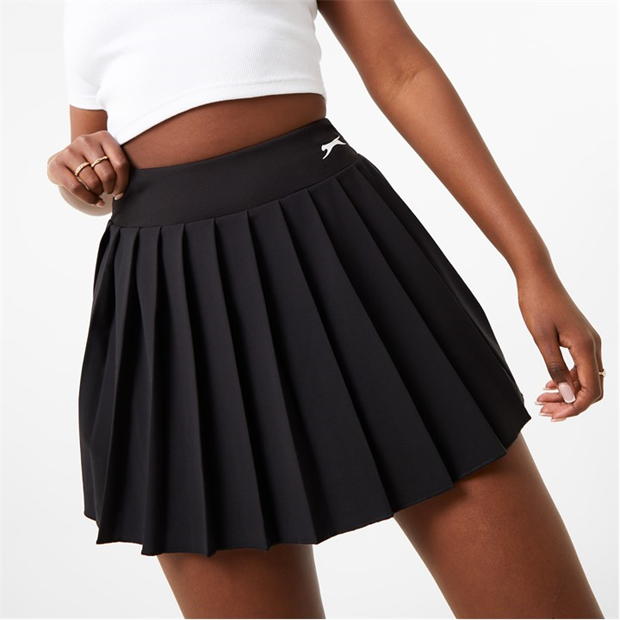 Black - Slazenger - Pleated Skort Womens