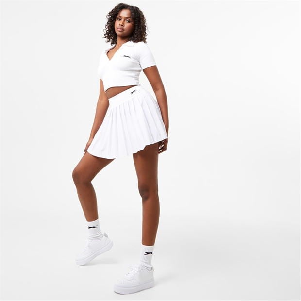 White - Slazenger - Pleated Skort Womens