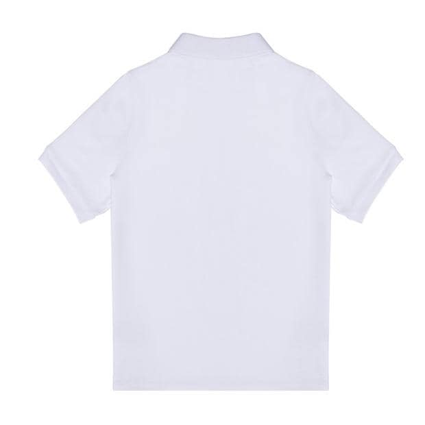 White - Slazenger - Plain Polo Shirt Junior Boys