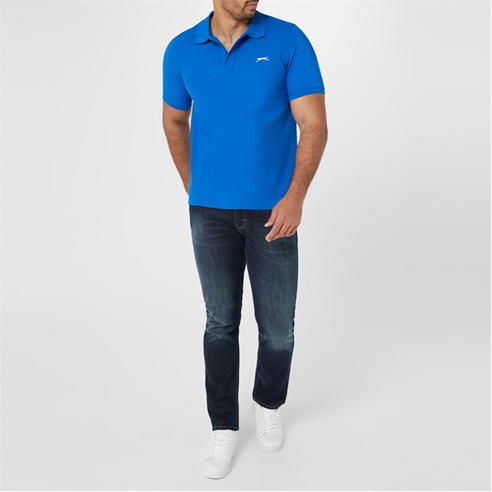 Slazenger - Plain Polo Shirt Mens