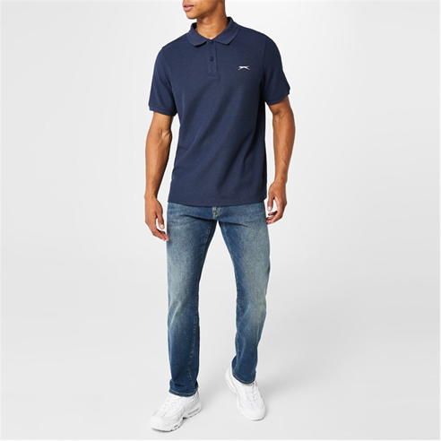 Slazenger - Plain Polo Shirt Mens