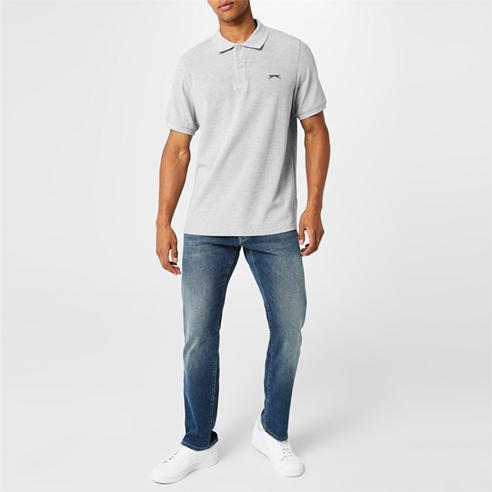 Slazenger - Plain Polo Shirt Mens