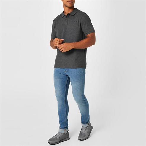 Slazenger - Plain Polo Shirt Mens