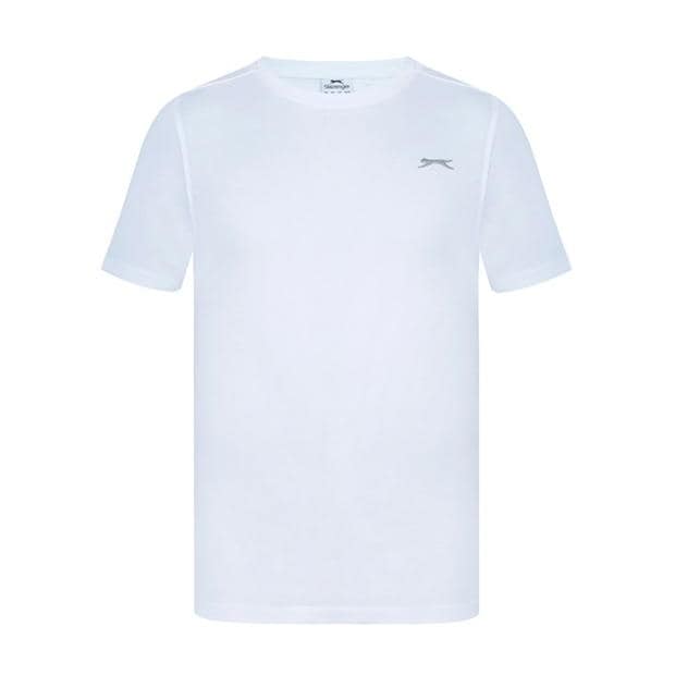 White - Slazenger - Plain T Shirt Mens