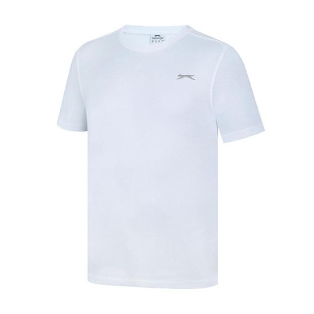 White - Slazenger - Plain T Shirt Mens
