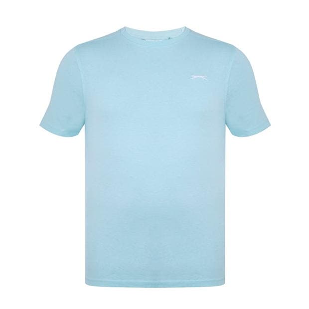 Light Blue - Slazenger - Plain T Shirt Mens