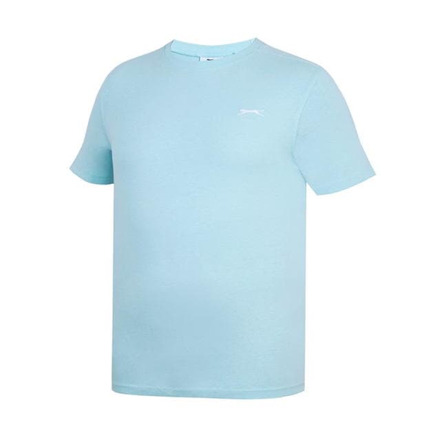 Light Blue - Slazenger - Plain T Shirt Mens