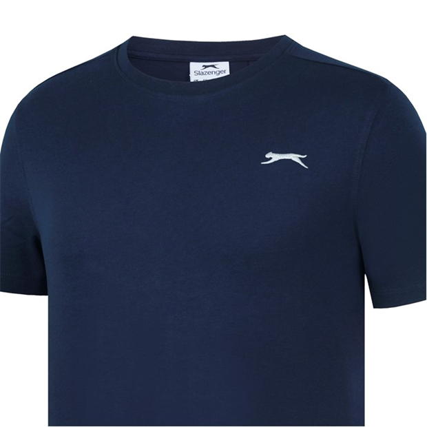 Navy - Slazenger - Plain T Shirt Mens