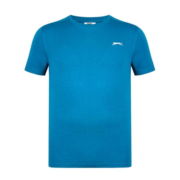Teal - Slazenger - Plain T Shirt Mens