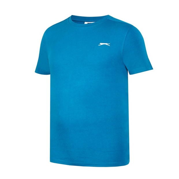 Teal - Slazenger - Plain T Shirt Mens