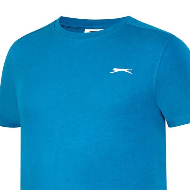 Teal - Slazenger - Plain T Shirt Mens