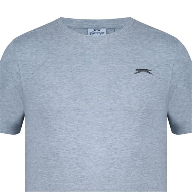 Grey Marl - Slazenger - Plain T Shirt Mens