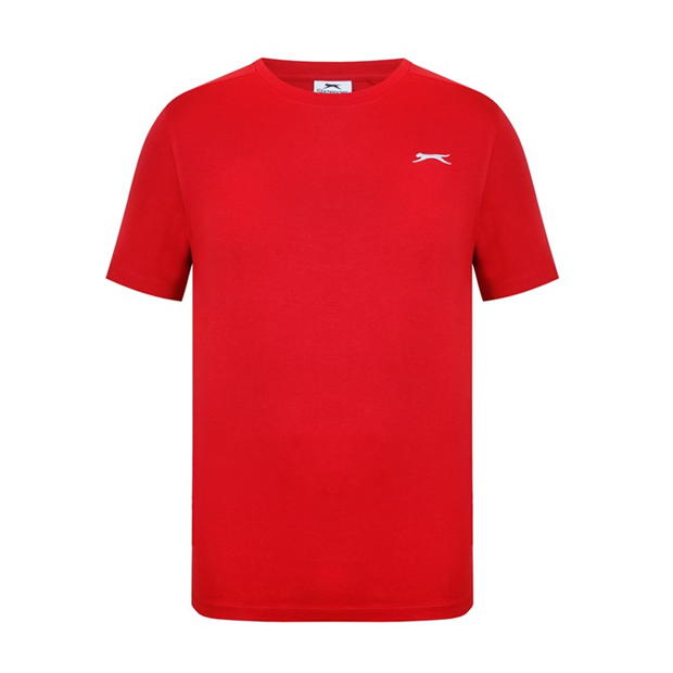 Red - Slazenger - Plain T Shirt Mens