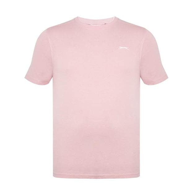 Pink - Slazenger - Plain T Shirt Mens