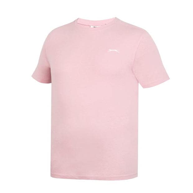 Pink - Slazenger - Plain T Shirt Mens