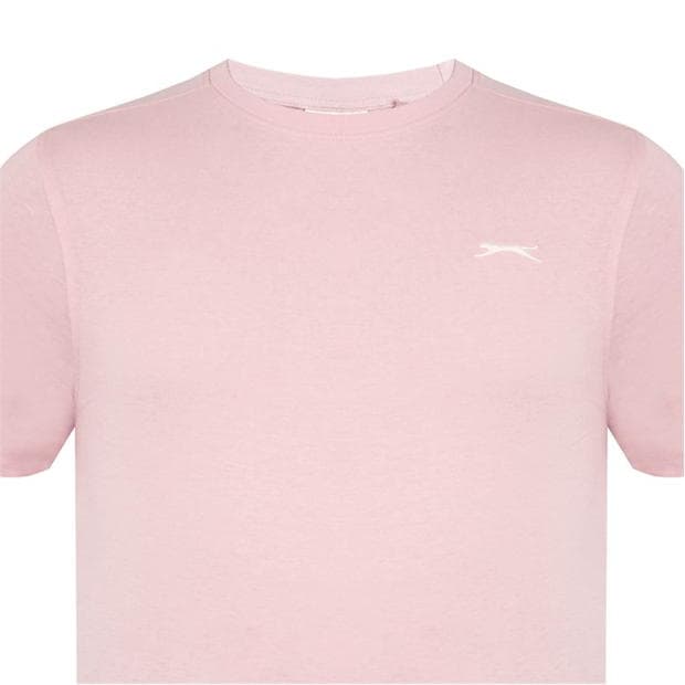 Pink - Slazenger - Plain T Shirt Mens