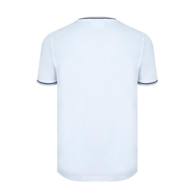 White - Slazenger - Tipped T Shirt Mens