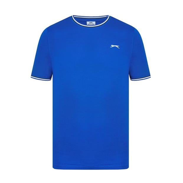 Royal Blue - Slazenger - Tipped T Shirt Mens