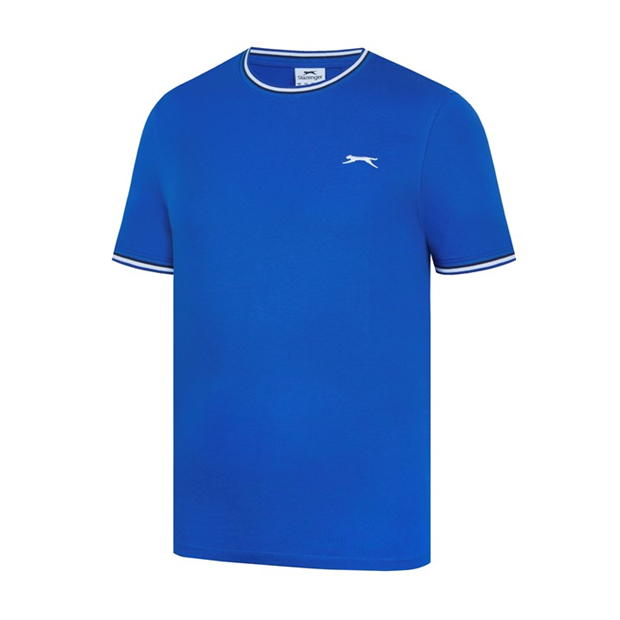 Royal Blue - Slazenger - Tipped T Shirt Mens