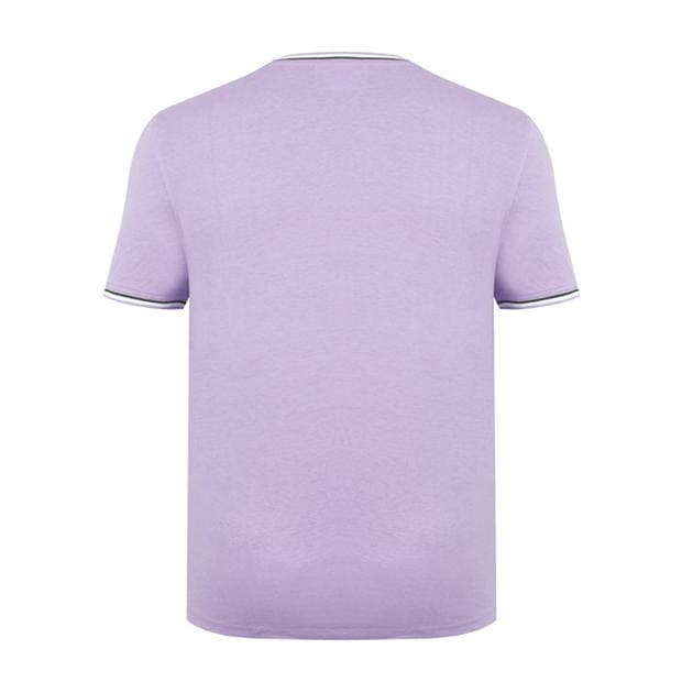 Lavender - Slazenger - Tipped T Shirt Mens