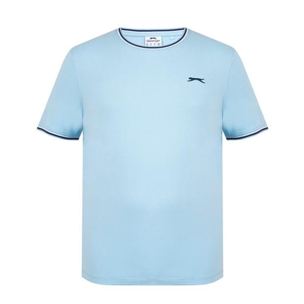 Cirrus Blue - Slazenger - Tipped T Shirt Mens