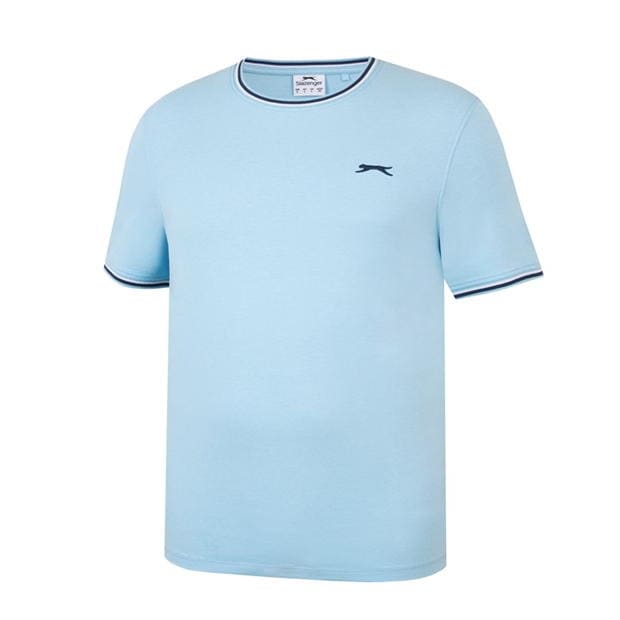 Cirrus Blue - Slazenger - Tipped T Shirt Mens