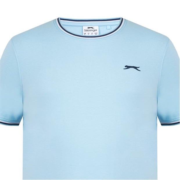 Cirrus Blue - Slazenger - Tipped T Shirt Mens