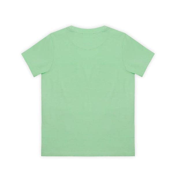 Green - Slazenger - Plain T Shirt Junior Boys