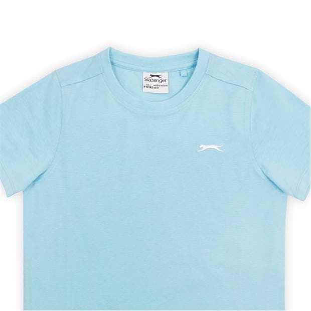 Blue - Slazenger - Plain T Shirt Junior Boys