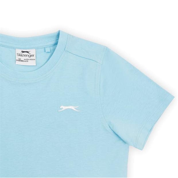 Blue - Slazenger - Plain T Shirt Junior Boys