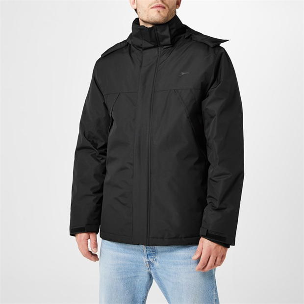 Black - Slazenger - Weather Jacket Mens