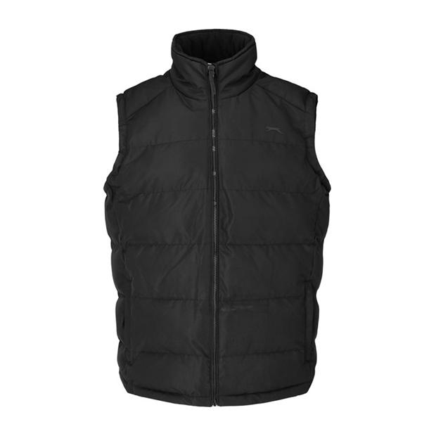 Black - Slazenger - Padded Gilet Mens