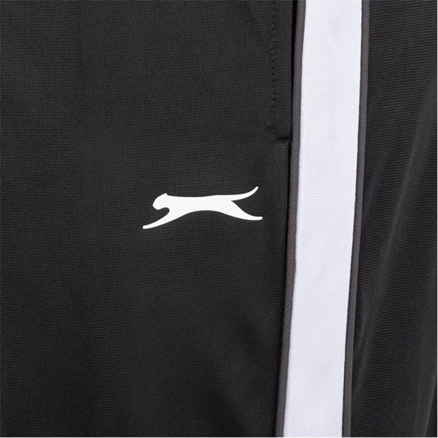 Black/Char/Wht - Slazenger - Men's Performance Tracksuit