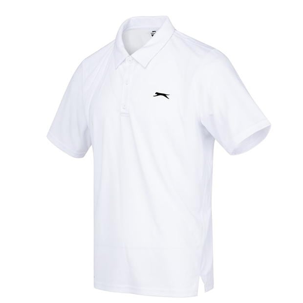 White - Slazenger - Court Polo Mens