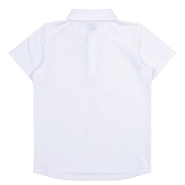 White - Slazenger - Court Polo Shirt Junior Boys