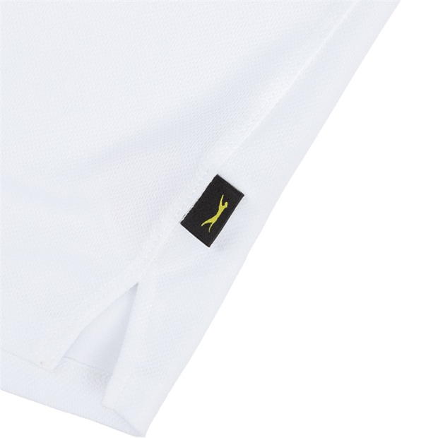 White - Slazenger - Court Polo Shirt Junior Boys