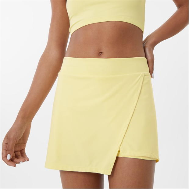 Yellow - Slazenger - Sofia Richie Asymmetric Skort Women's