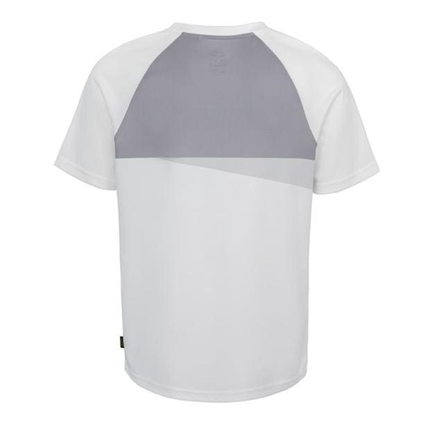 WHITE/GREY - Slazenger - Tennis T Shirt Mens