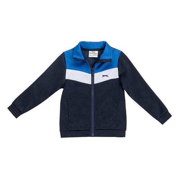 Nvy/Wht/Royal - Slazenger - Comfort Fit Junior Tracksuit