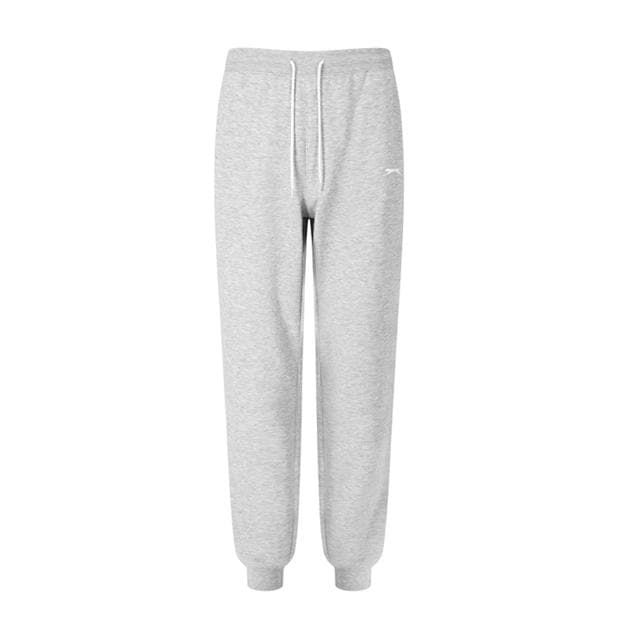 Grey Marl/Black - Slazenger - Fleece Tracksuit Mens