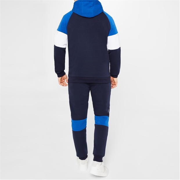 Navy/Royal - Slazenger - Fleece Tracksuit Mens