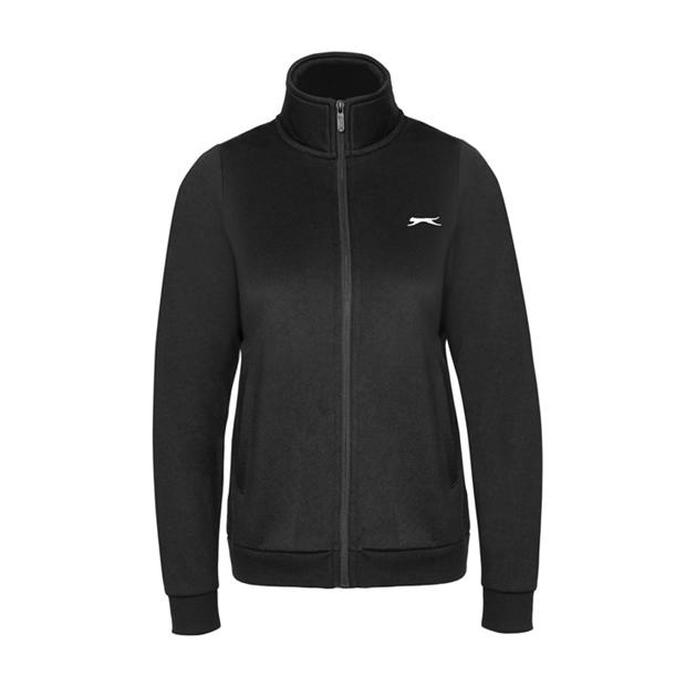 Black - Slazenger - Fitted Zip through Jacket Womens