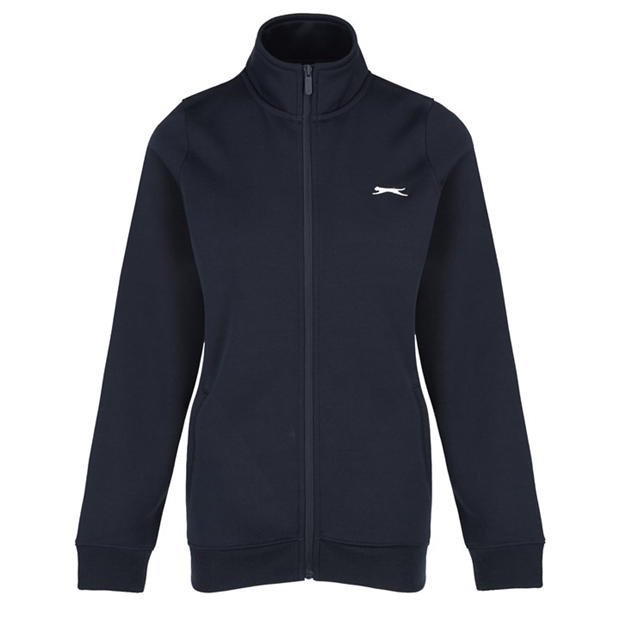 Navy - Slazenger - Fitted Zip through Jacket Womens