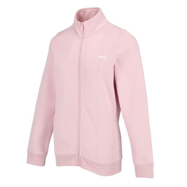 Baby Pink - Slazenger - Fitted Zip through Jacket Womens