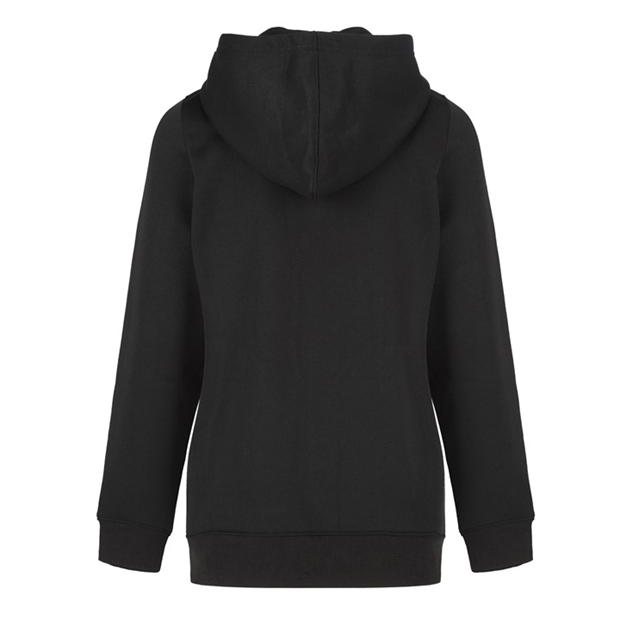 Black - Slazenger - Fitted Full Zip Hoodie Womens