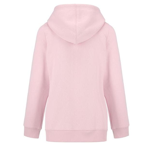 Baby Pink - Slazenger - Fitted Full Zip Hoodie Womens