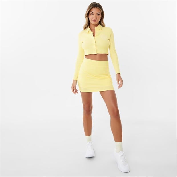 Yellow - Slazenger - Sofia Richie Button Down Top